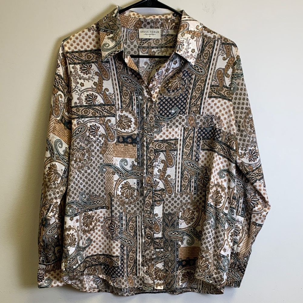 Dress Forum Paisley Patterned Blouse